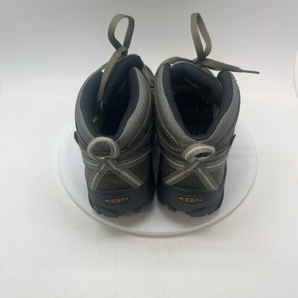 Keen Boots Womens 9.5 Targhee II Mid 1014997 Waterproof Hiking Trail Brown Shoes